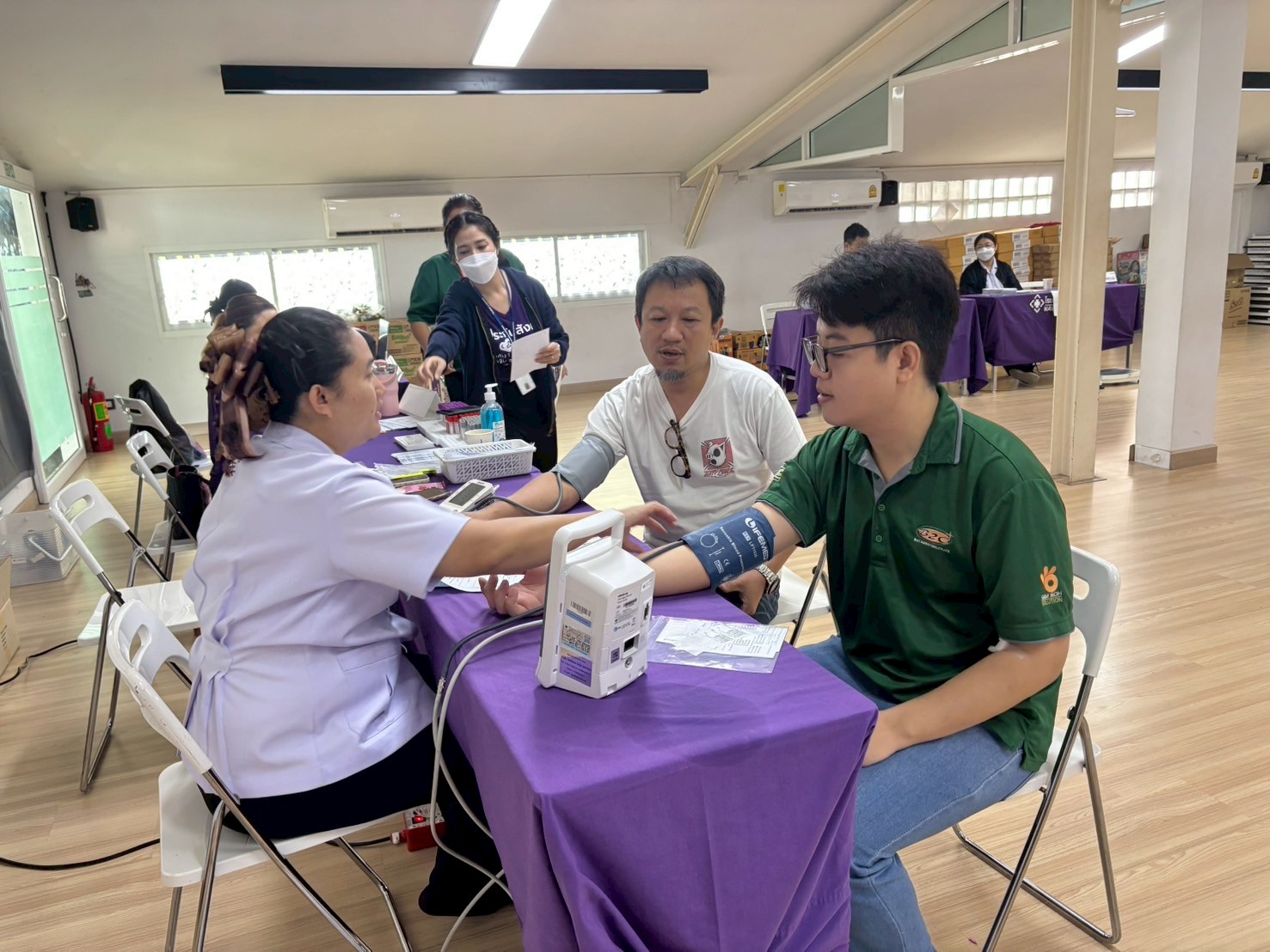 line album ตรวจสุขภาพพนักงานประจำปี 1.9.2568 250917 16