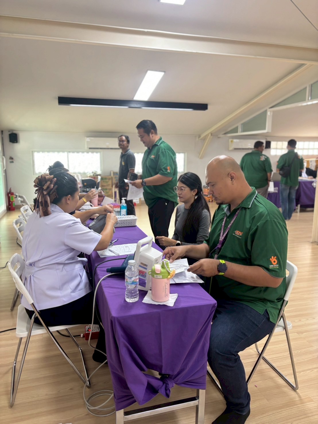 line album ตรวจสุขภาพพนักงานประจำปี 1.9.2568 250917 21